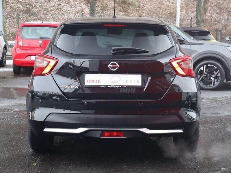 Gebraucht Nissan Micra Tekna 90 PS (66 kW) 2018 Schwarz Kleinwagen