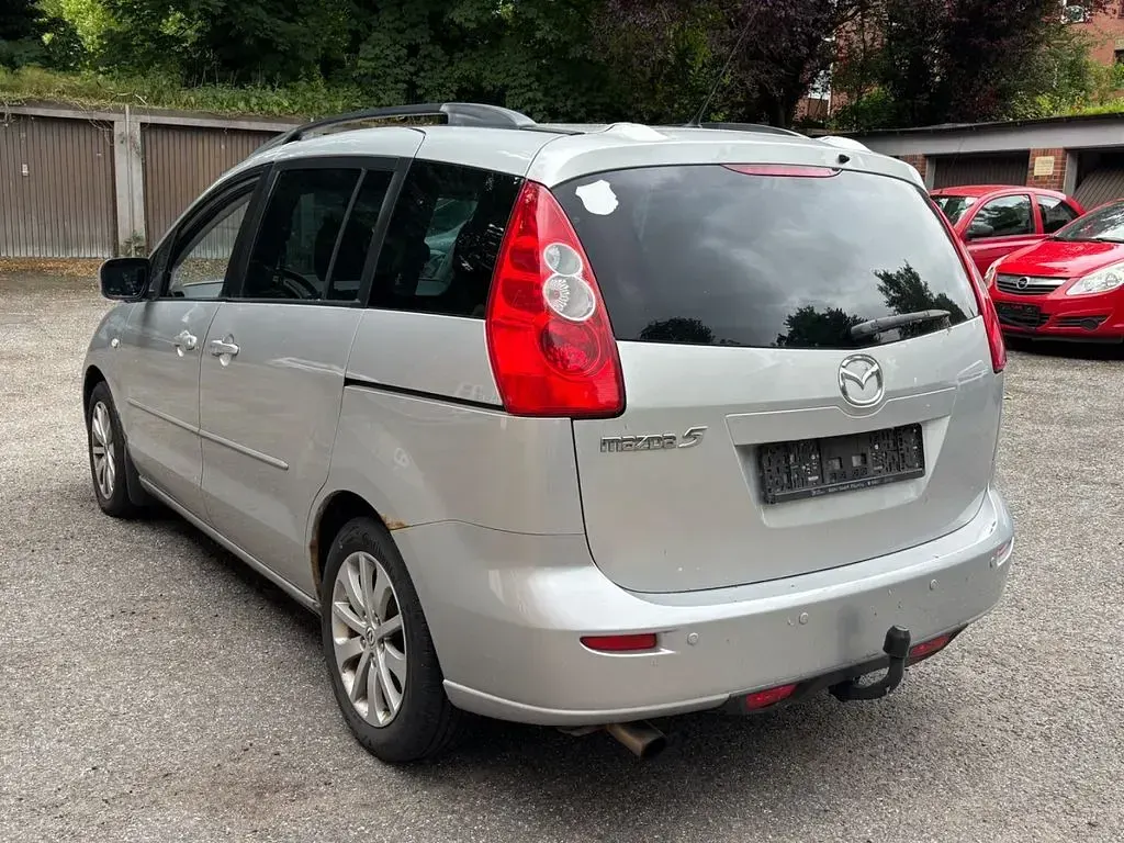 Gebraucht Mazda 5 Exclusive 116 PS (85 kW) 2007 Silber Van / Kleinbus