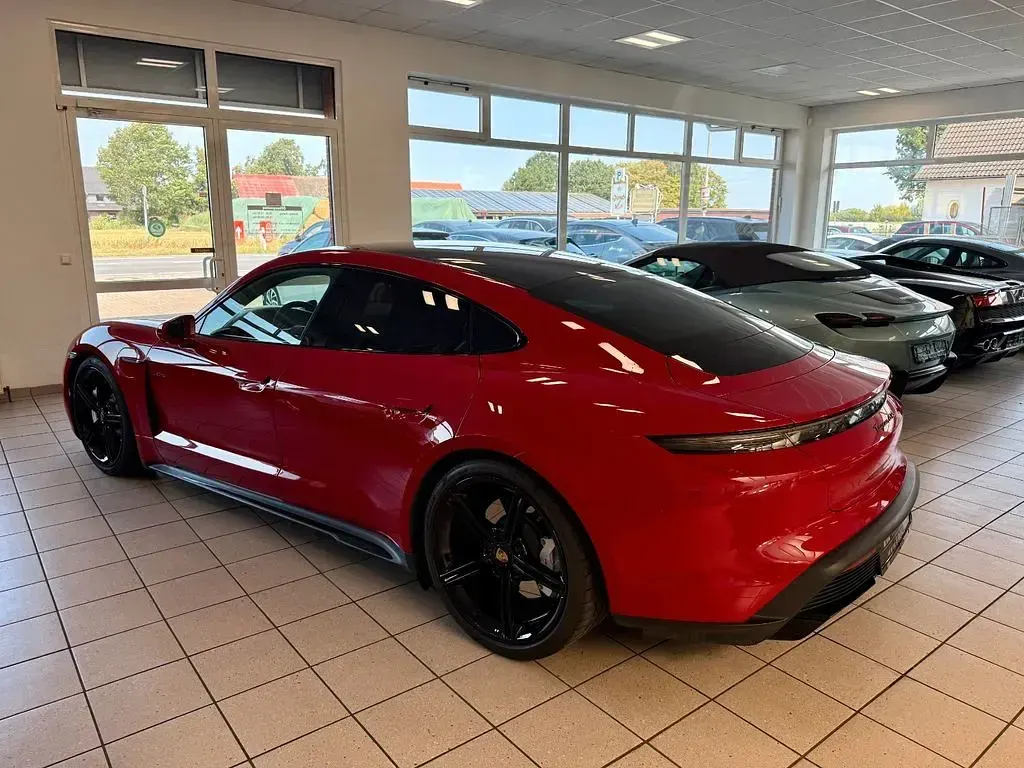 Gebraucht Porsche Taycan GTS 75th Anniversary 439 kW (598 PS) 2023 Rot Limousine