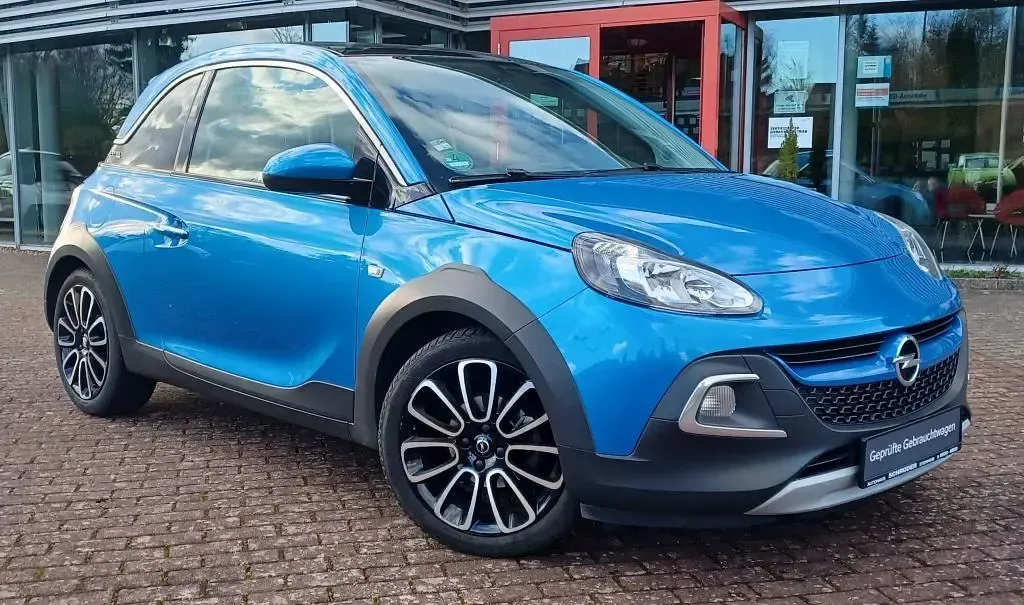 Gebraucht Opel Adam Edition 87 PS (63 kW) 2019 Blau Kleinwagen