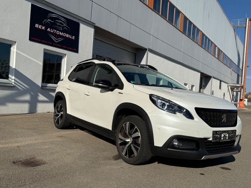 Weiß Gebraucht 2018 Peugeot 2008 Allure GT-Line SUV | 12.490 € (Fairer Preis) - Bild 1/4