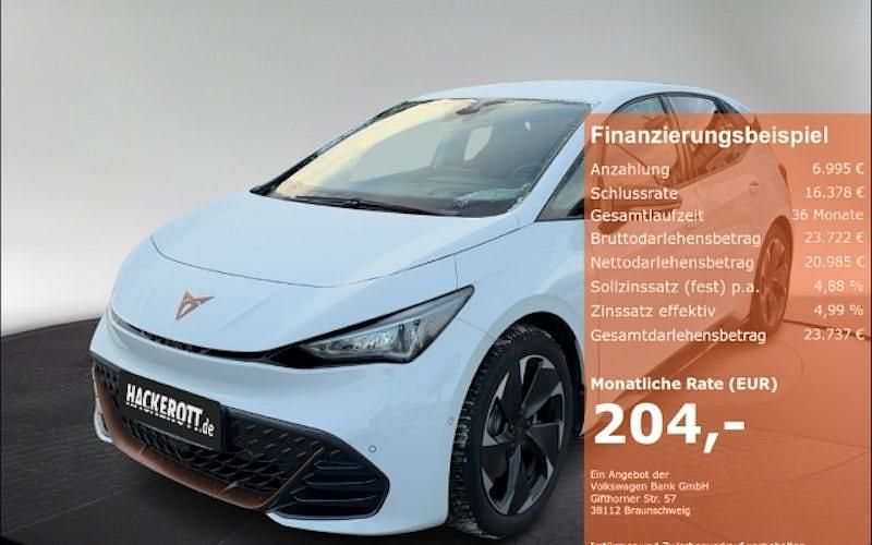 Gebraucht Cupra Born 150 kW (204 PS) 2022 Weiß Kleinwagen