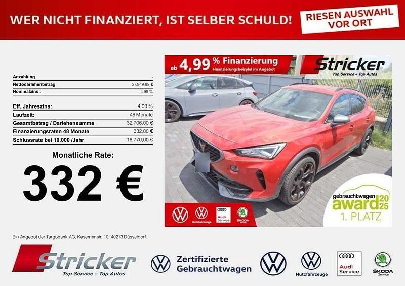 Desire rot metallic (metallic) Gebraucht 2024 Cupra Formentor VZ SUV | 27.949 € (Superpreis) - Bild 1/3