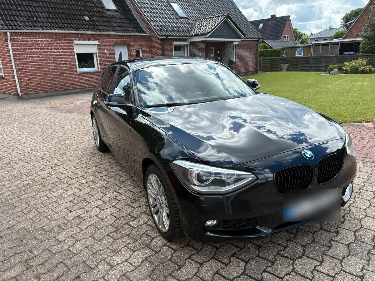 Gebraucht BMW 116 116 PS (85 kW) 2013 Schwarz Kleinwagen