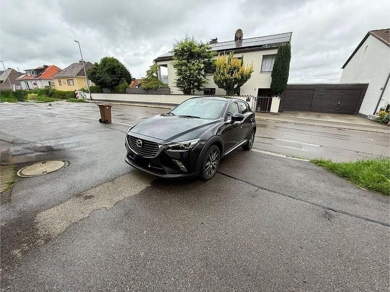 Schwarz Gebraucht 2017 Mazda CX-3 Sports-Line SUV | 15.990 € (Fairer Preis) - Bild 1/4