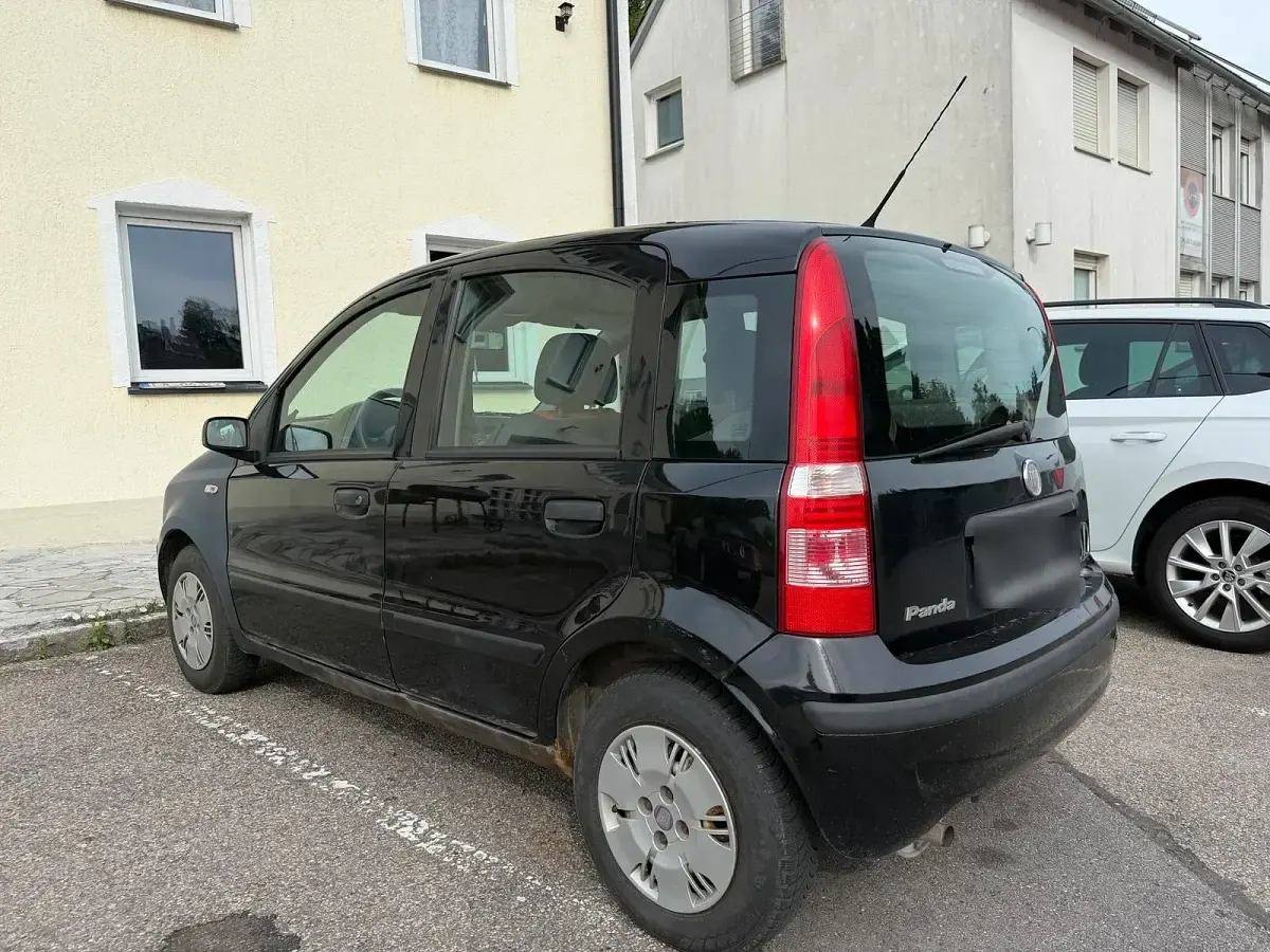 Gebraucht Fiat Panda 2006 Schwarz Kleinwagen
