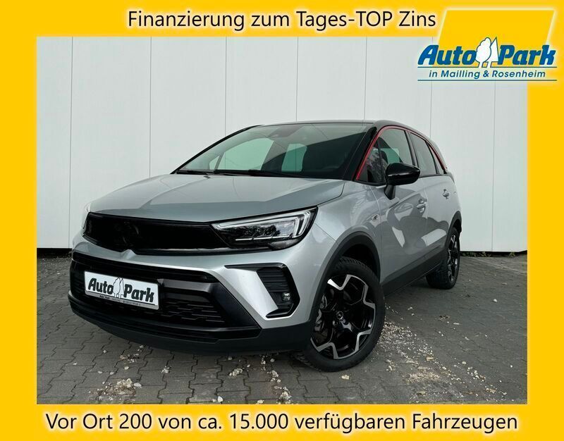 Silber/ dach schwarz metallic (metallic) Gebraucht 2023 Opel Crossland X GS Line SUV | 21.477 € (Fairer Preis) - Bild 1/3