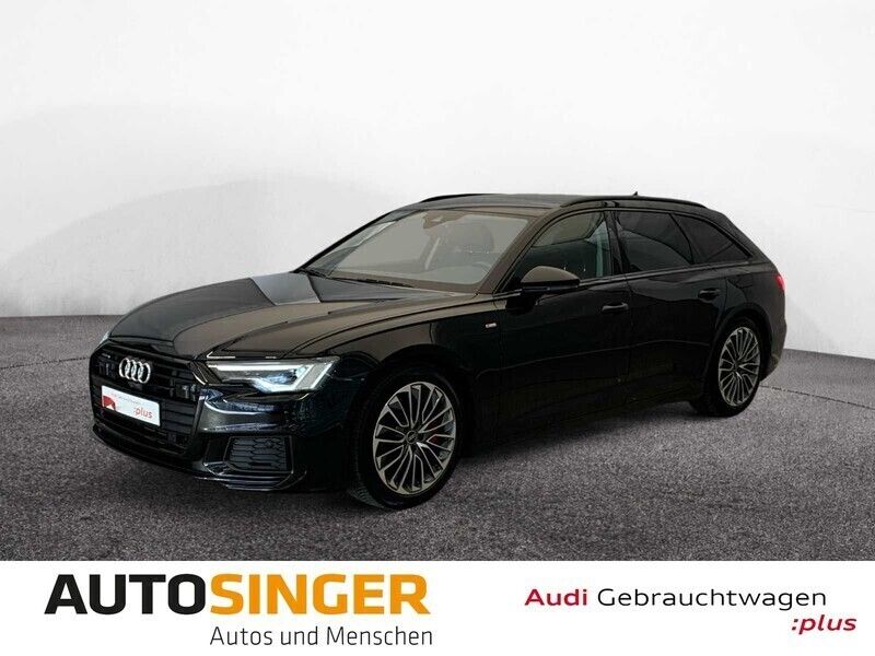 Schwarz Gebraucht 2022 Audi A6 S-Line Kombi | 42.770 € (Fairer Preis) - Bild 1/4