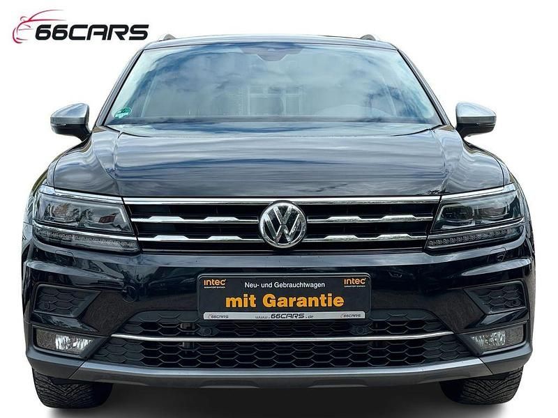 Gebraucht VW Tiguan Allspace Highline 150 PS (110 kW) 2021 Schwarz SUV