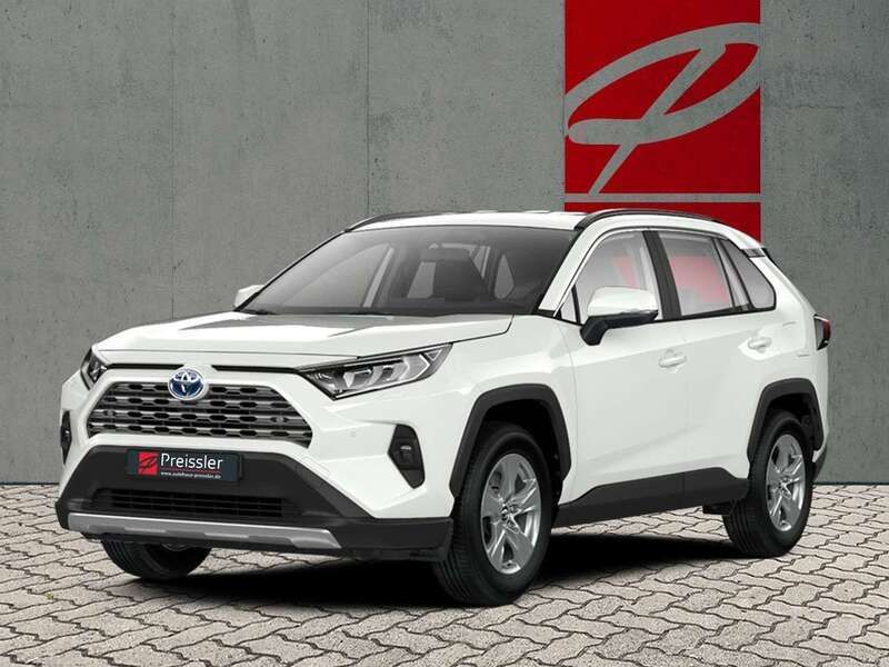 Schnee weiss Neu 2025 Toyota RAV4 Hybrid Business Edition SUV | 38.962 € (Guter Preis) - Bild 1/2