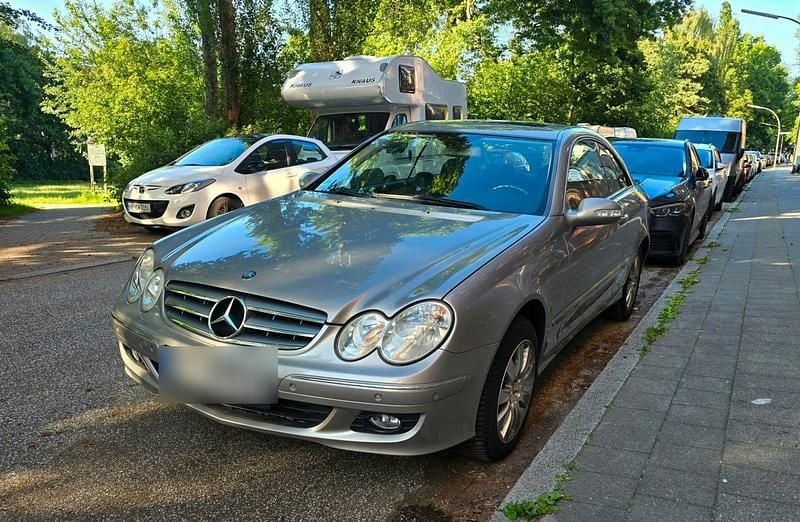 Silber Gebraucht 2006 Mercedes CLK200 Coupé | 4.300 € (Guter Preis) - Bild 1/4