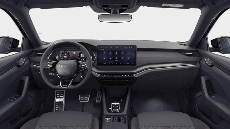 Neu Skoda Octavia RS 265 PS (194 kW) 2025 Graphitegrau metallic Kombi