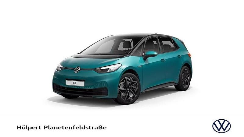 Blau Gebraucht 2021 VW ID.3 Pure Kleinwagen | 18.377 € (Fairer Preis) - Bild 1/4