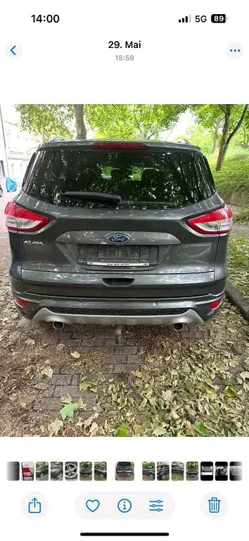 Gebraucht Ford Kuga Individual 179 PS (131 kW) 2015 Grau SUV