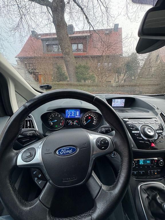 Gebraucht Ford C-MAX Titanium 125 PS (91 kW) 2014 Grau Van / Kleinbus