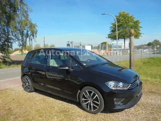 Gebraucht VW Golf Sportsvan 110 PS (80 kW) 2014 Schwarz Van / Kleinbus