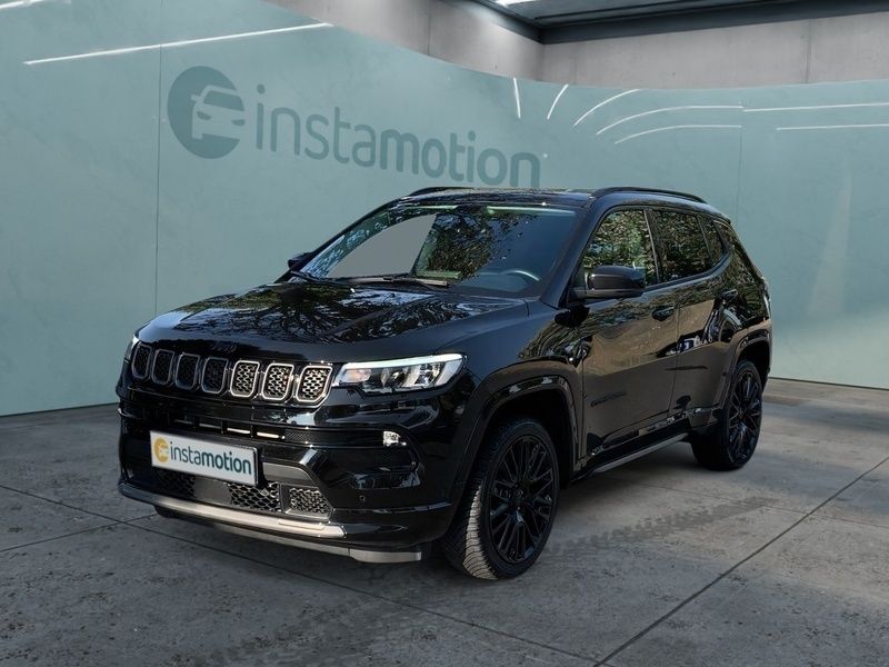 Schwarz Gebraucht 2022 Jeep Compass SUV | 26.600 € (Fairer Preis) - Bild 1/3