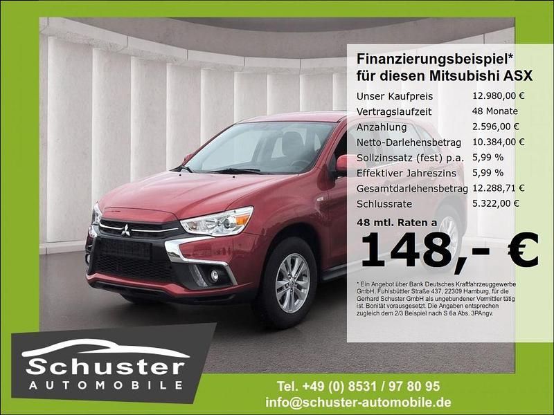 M) (rot Gebraucht 2019 Mitsubishi ASX Diamant Edition SUV | 12.980 € (Fairer Preis) - Bild 1/4