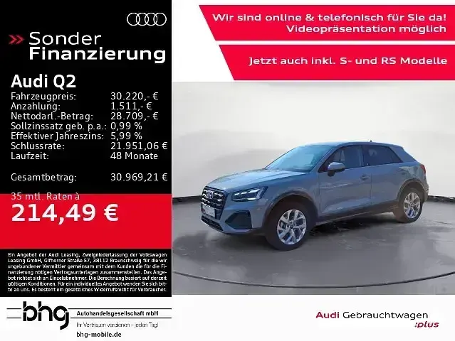 Gebraucht Audi Q2 Advanced Plus 150 PS (110 kW) 2025 SUV