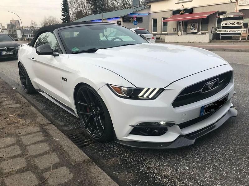 Weiß Gebraucht 2015 Ford Mustang GT Cabrio | 33.000 € (Superpreis) - Bild 1/4
