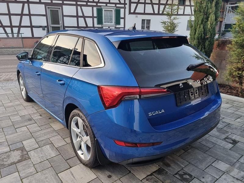 Gebraucht Skoda Scala Style 110 PS (80 kW) 2022 Blau Kleinwagen