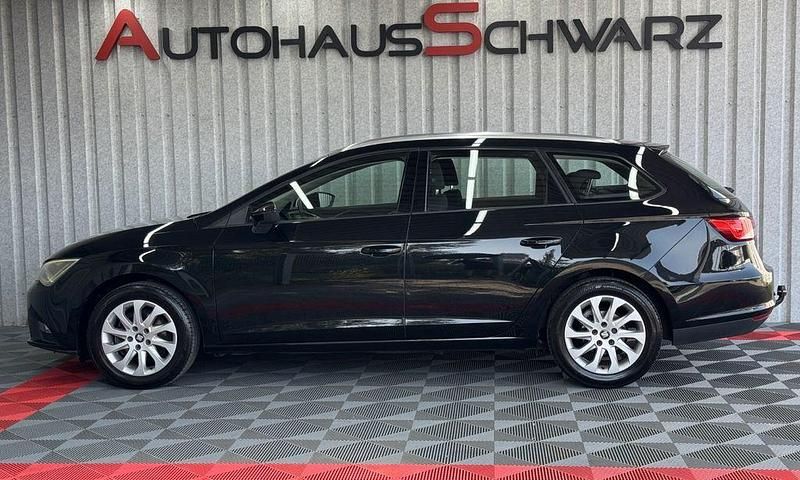 Second-hand Seat Leon ST Style 105 CP (77 kW) 2014 Negru Break