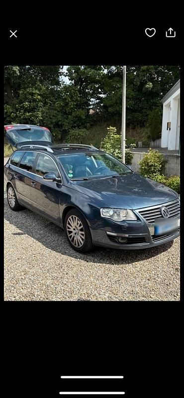 Schwarz Gebraucht 2009 VW Passat Highline Kombi | 2.300 € (Superpreis) - Bild 1/4