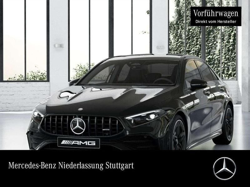 Schwarz Gebraucht 2025 Mercedes A35 AMG AMG Limousine | 57.990 € - Bild 1/4