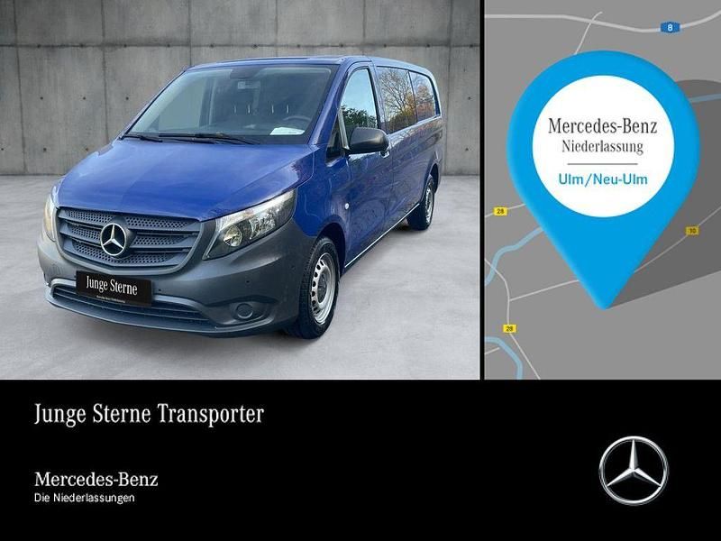 Blau Gebraucht 2021 Mercedes Vito Kombi | 30.928 € (Fairer Preis) - Bild 1/4