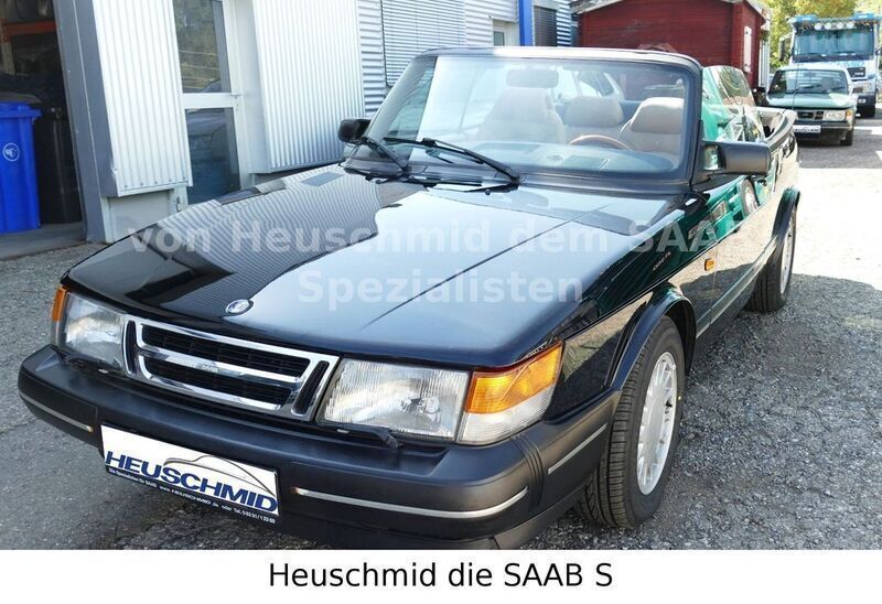 Schwarz Gebraucht 1992 Saab 900 Cabriolet Cabrio | 43.500 € - Bild 1/4