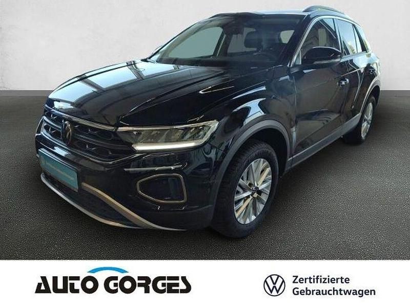 Schwarz Gebraucht 2024 VW T-Roc Life SUV | 28.765 € (Fairer Preis) - Bild 1/4