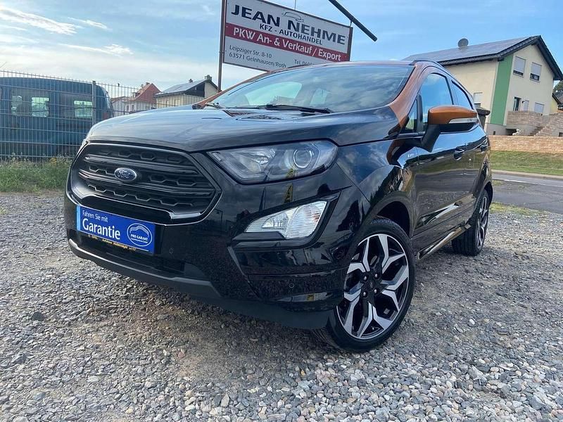 Iridiumschwarz metallic Gebraucht 2018 Ford Ecosport ST-Line SUV | 13.990 € (Guter Preis) - Bild 1/4