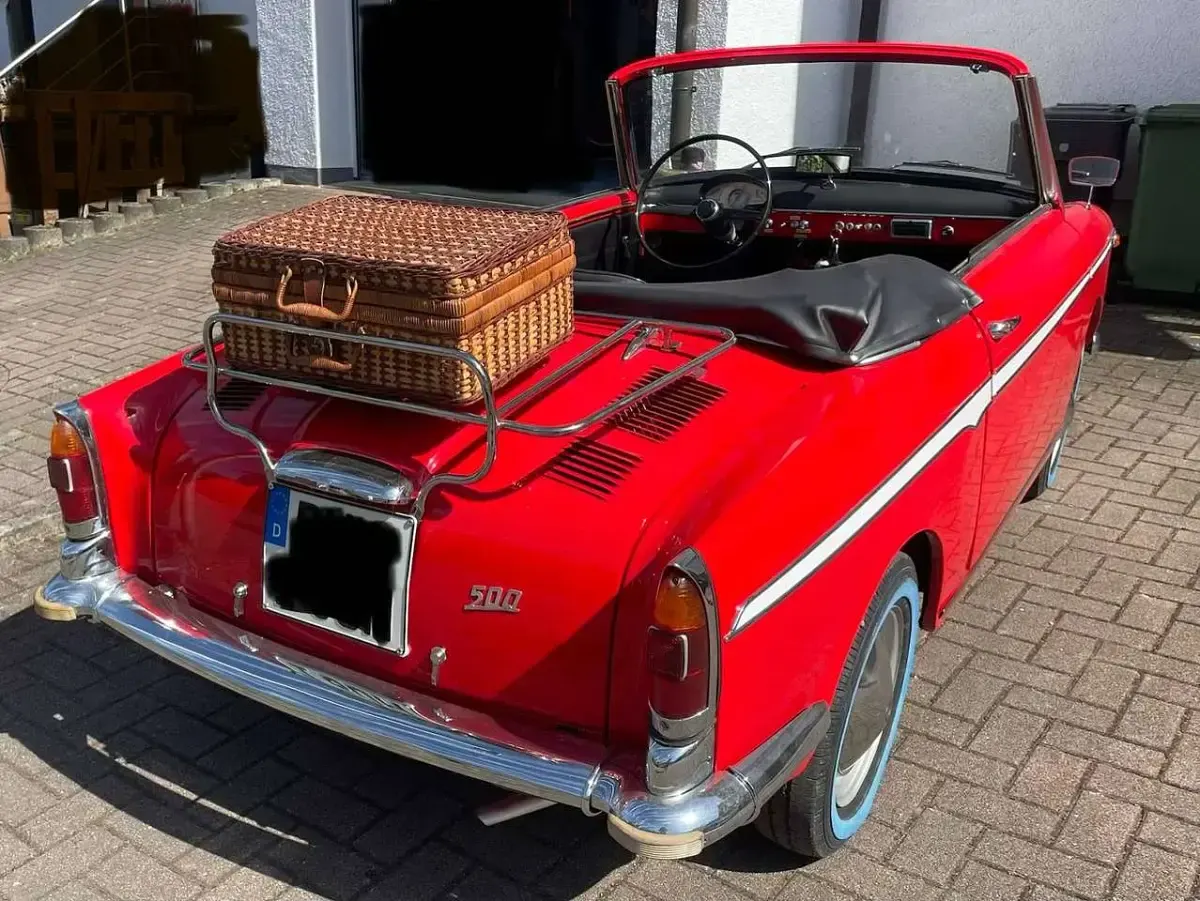 Gebraucht Autobianchi Bianchina 23 PS (16 kW) 1964 Rot Kleinwagen