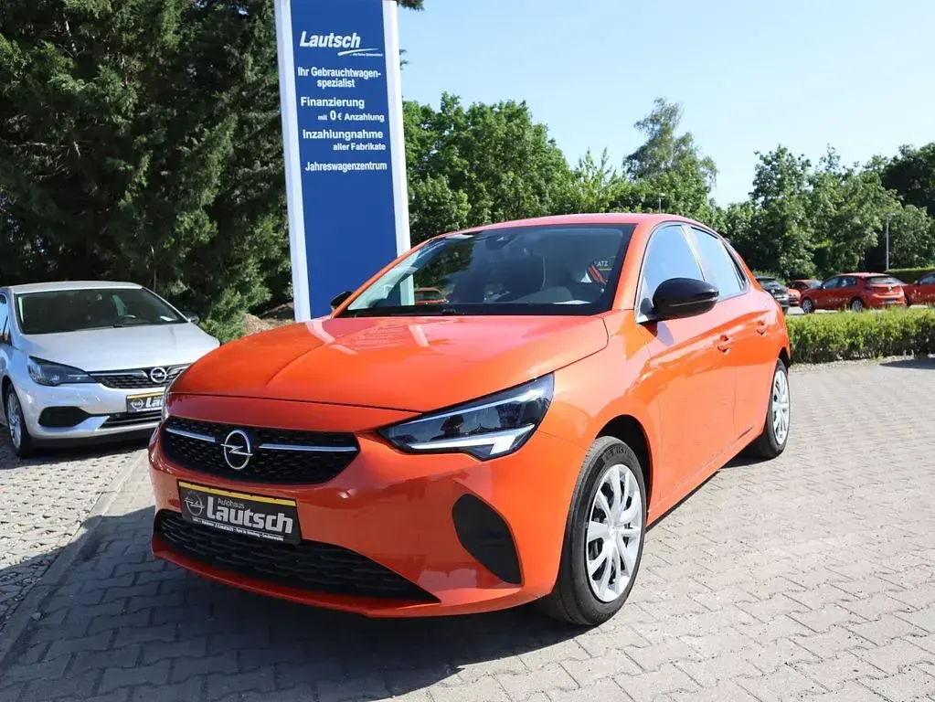 Używany Opel Corsa-e 100 kW (136 KM) 2022 Pomarańczowy Hatchback
