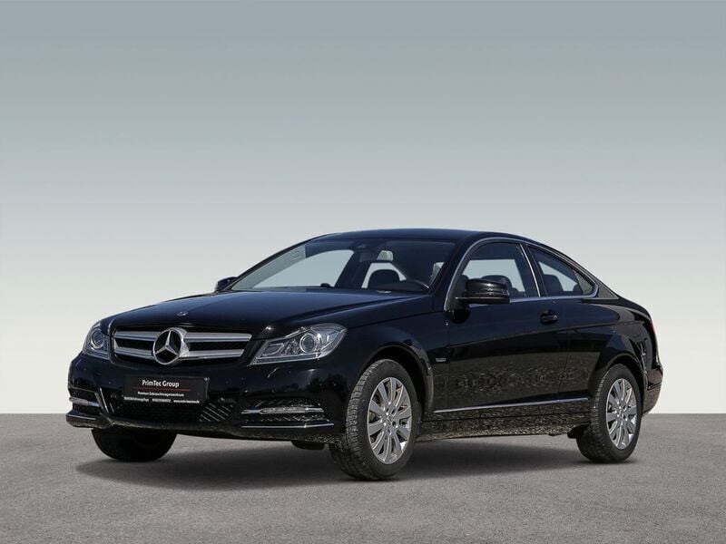 Schwarz Gebraucht 2012 Mercedes C180 Coupé | 11.790 € (Guter Preis) - Bild 1/4
