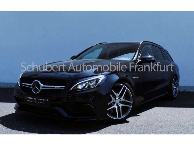 Obsidianschwarz metalliclack Gebraucht 2017 Mercedes C63 AMG AMG Kombi | 38.480 € - Bild 1/4