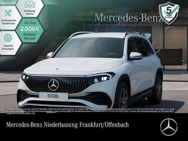 Weiß Gebraucht 2024 Mercedes EQB350 Advanced SUV | 36.990 € (Fairer Preis) - Bild 1/3