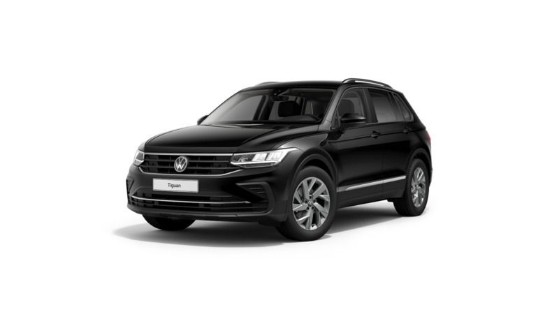 Deep black perleffekt Gebraucht 2021 VW Tiguan Life SUV | 26.850 € (Fairer Preis) - Bild 1/4