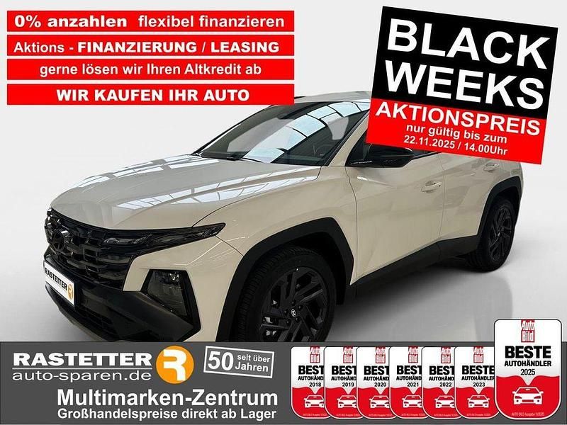 Serenity white Neu 2025 Hyundai Tucson SUV | 30.880 € (Superpreis) - Bild 1/4