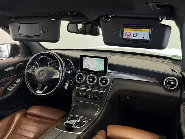 Gebraucht Mercedes GLC250 AMG line 204 PS (150 kW) 2017 Braun SUV