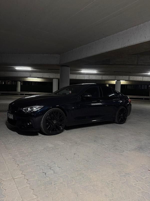 Schwarz Gebraucht 2015 BMW 428 Gran Coupé M Sport Coupé | 24.900 € (Teuer) - Bild 1/4