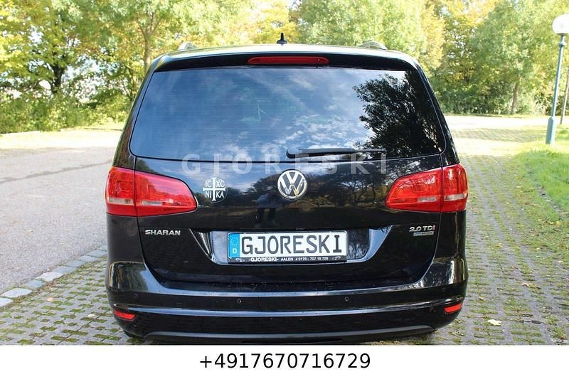 Gebraucht VW Sharan Highline 170 PS (125 kW) 2011 Schwarz Van / Kleinbus