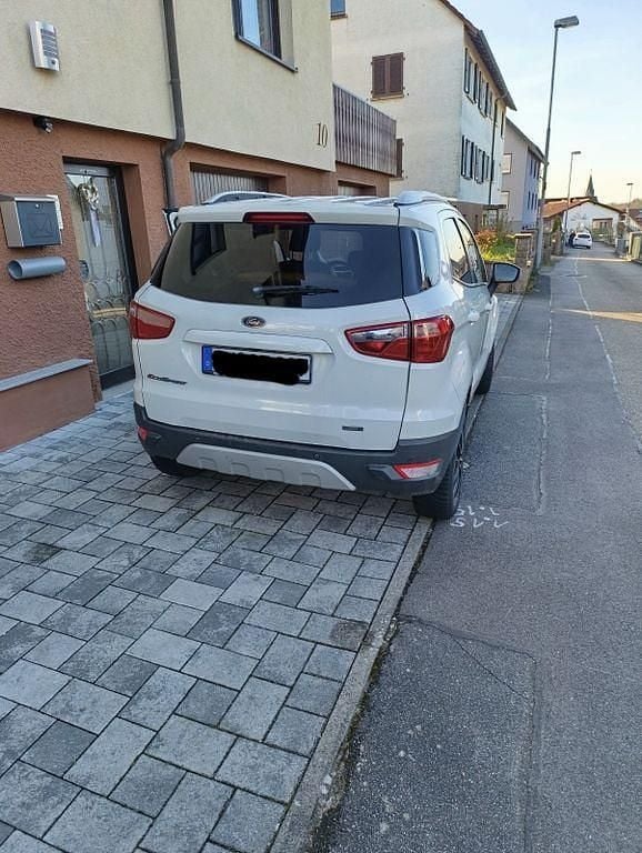 Gebraucht Ford Ecosport Titanium 125 PS (91 kW) 2017 Weiß SUV