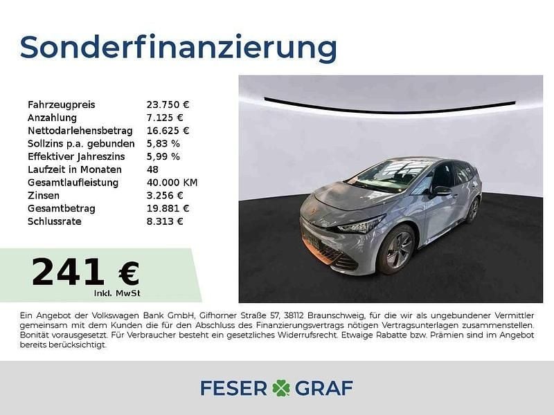 Gebraucht Cupra Born 150 kW (204 PS) 2023 Vaporgrau Kleinwagen