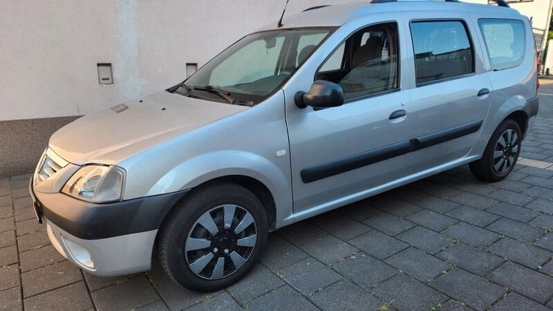Silber Gebraucht 2008 Dacia Logan MCV Ambiance Kombi | 2.200 € (Guter Preis) - Bild 1/4