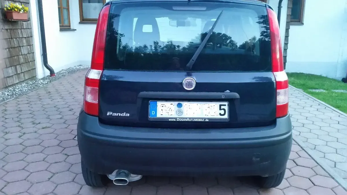 Gebraucht Fiat Panda 69 PS (50 kW) 2011 Blau Kleinwagen