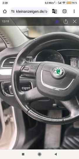 Gebraucht Skoda Superb 105 PS (77 kW) 2011 Weiß Kombi