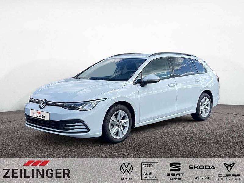Weiß Gebraucht 2023 VW Golf VIII Life Kombi | 20.295 € (Guter Preis) - Bild 1/4