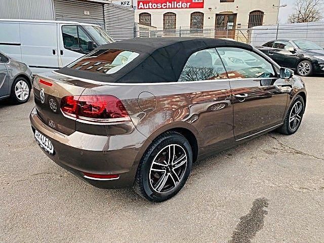 Gebraucht VW Golf Cabriolet 140 PS (102 kW) 2014 Braun Cabrio