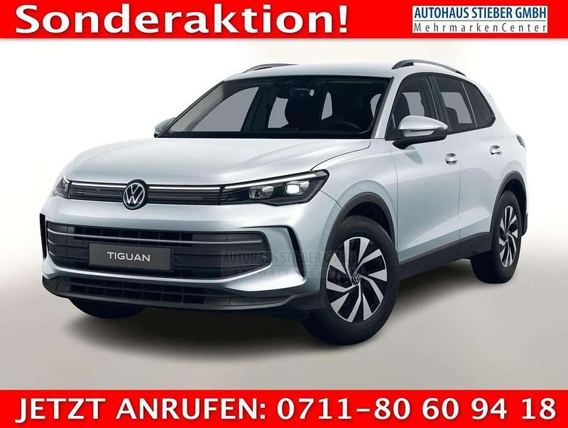 Oyster silver metallic Neu 2025 VW Tiguan SUV | 38.386 € (Superpreis) - Bild 1/4